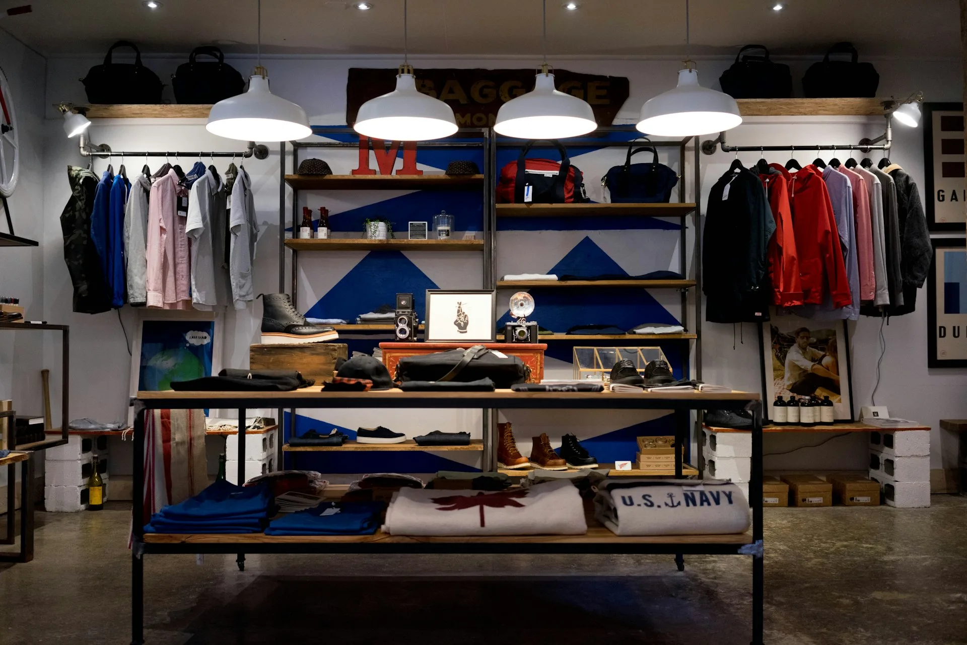 Luxury retail shopping experience